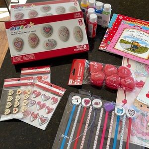 Valentin’s Day Craft and Party Supplies.